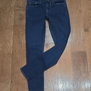 Express Dark Blue Women's Skinny Jeans